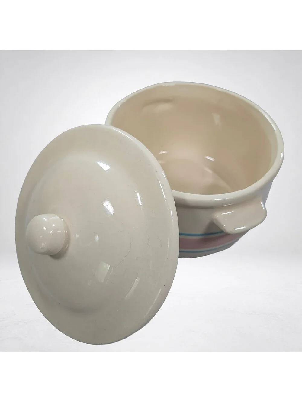 Vintage McCoy Pottery Bean Pot Cookie Jar #120 USA